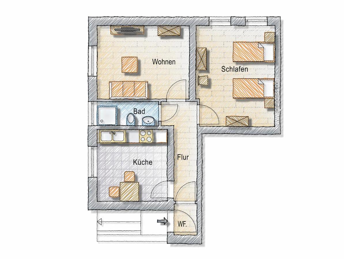 Ferienwohnung Kastanienblick Uelzen Eksteriør billede